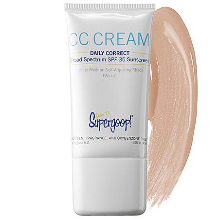 Supergoop! Cc Cream Daily Correct Broad Spectrum Spf 35 Sunscreen Light To Medium 1.6 Oz