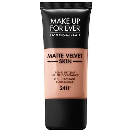 Make Up For Ever Matte Velvet Skin Full Coverage Foundation Y215 - Yellow Alabaster 1.01 Oz/ 30 Ml
