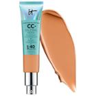It Cosmetics Your Skin But Better Cc+ Cream Oil-free Matte With Spf 40 Tan 1.08 Oz/ 32 Ml