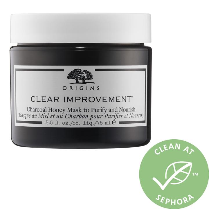 Origins Clear Improvement&trade; Charcoal Honey Mask To Purify And Nourish 2.5 Oz/ 75 Ml