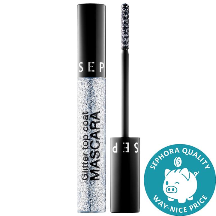 Sephora Collection Glitter Mascara Top Coat Silver 0.33 Oz/ 10 Ml