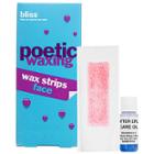 Bliss Poetic Waxing Wax Strips Face 8 Strips