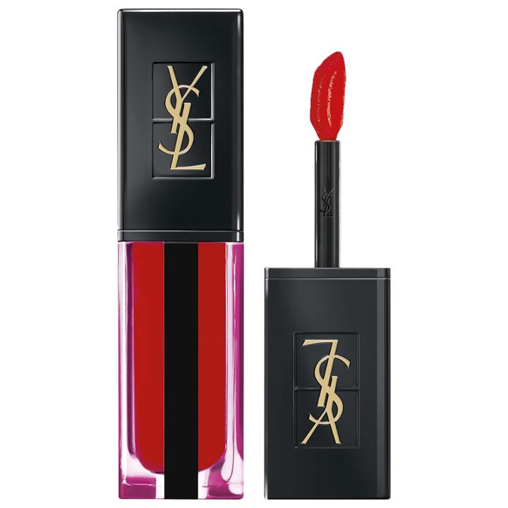 Yves Saint Laurent Water Stain Lip Stain 618 Wet Vermilion 0.2 Oz/ 5.9 Ml