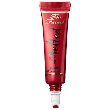 Too Faced Melted Liquified Long Wear Lipstick Melted Ruby 0.4 Oz