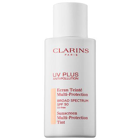 Clarins Uv Plus Anti-pollution Sunscreen Multi-protection Tint Spf 50 Light 1.7 Oz