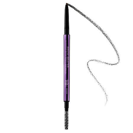 Urban Decay Brow Beater Microfine Brow Pencil And Brush Dark Brown 0.001 Oz/ 0.028 G