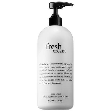 Philosophy Fresh Cream Body Lotion 32 Oz