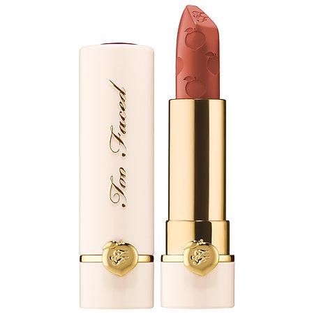 Too Faced Peach Kiss Moisture Matte Long Wear Lipstick - Peaches And Cream Collection Got Peach?