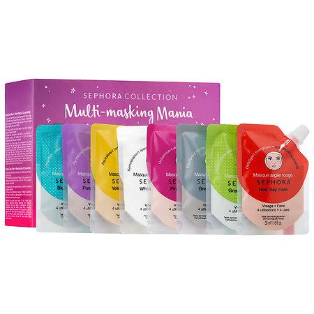 Sephora Collection Multi-masking Mania Clay Mask Blockbuster Set 8 X 1.18 Oz/ 35 Ml