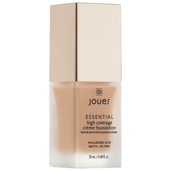 Jouer Cosmetics Essential High Coverage Crme Foundation Shell 0.68 Oz/ 20 Ml