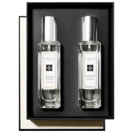 Jo Malone London Nectarine Blossom & Honey And English Pear & Freesia Cologne Duo 2 X 1.0 Oz/ 30 Ml