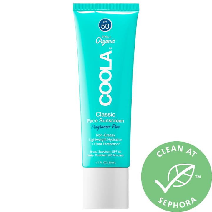 Coola Classic Face Sunscreen Spf 30 - Cucumber 1.7 Oz/ 50 Ml
