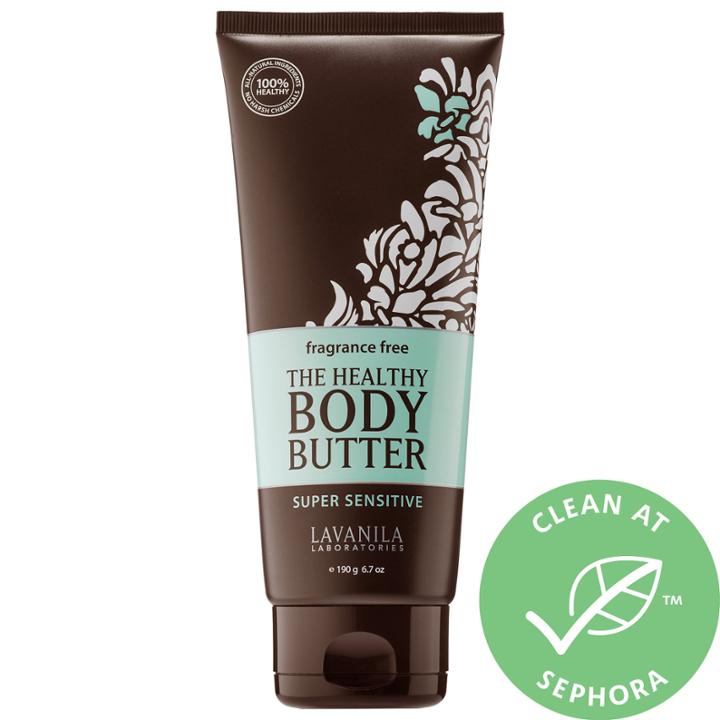 Lavanila The Healthy Body Butter - Super Sensitive Fragrance Free 6.7 Oz/ 198 Ml
