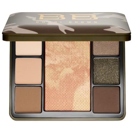 Bobbi Brown Luxe Camo Face And Eye Shadow Palette