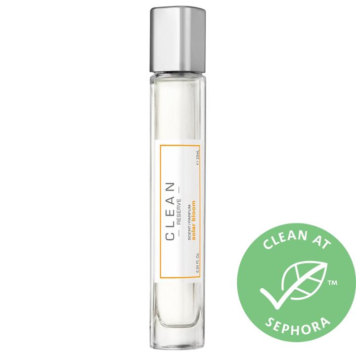 Clean Reserve Solar Bloom Travel Spray .34oz/10ml Eau De Parfum Travel Spray