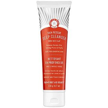 First Aid Beauty Skin Rescue Deep Cleanser With Red Clay 4.7 Oz