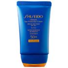 Shiseido Ultimate Sun Protection Cream Wetforce Broad Spectrum Face Sunscreen Spf 50+ 1.7 Oz/ 50 Ml
