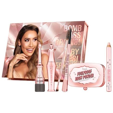 Benefit Cosmetics Bomb Ass Brows! By Desi Perkins Set Deep