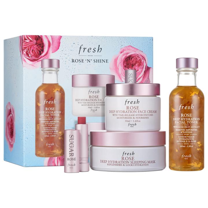Fresh Rose N' Shine Skincare Set