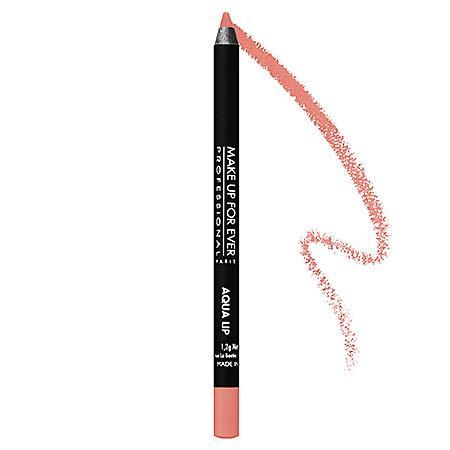 Make Up For Ever Aqua Lip Waterproof Lipliner Pencil Tender Pink 22c 0.04 Oz