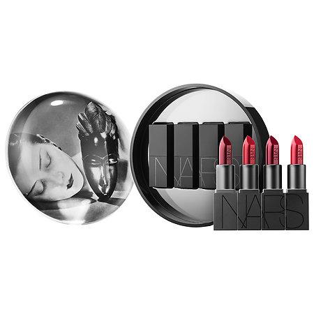 Nars Nars X Man Ray: Noire Et Blanche Audacious Lipstick Coffret 4 X 0.08 Oz/ 2.3 G
