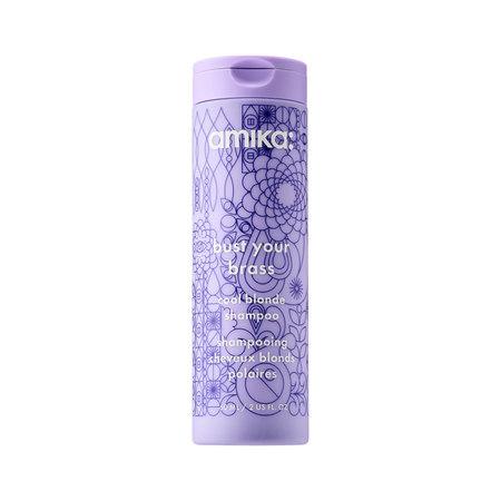 Amika Bust Your Brass Cool Blonde Shampoo 2 Oz/ 60 Ml