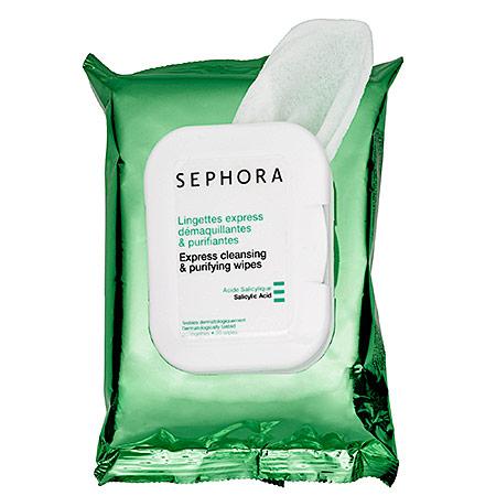 Sephora Collection Express Cleansing & Purifying Wipes 20 Wipes