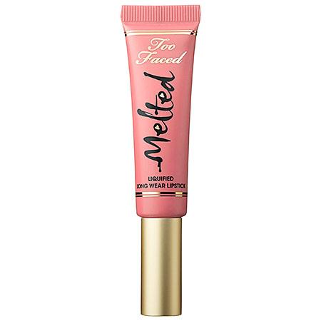 Too Faced Melted Liquified Long Wear Lipstick Melted Peony 0.4 Oz/ 12 Ml