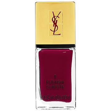Yves Saint Laurent La Laque Couture Nail Lacquer 8 Fuchsia Cubiste 0.34 Oz