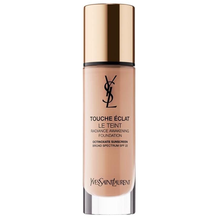 Yves Saint Laurent Touche Eclat Le Teint Radiance Awakening Foundation Br60 Cool Amber 1 Oz/ 30 Ml