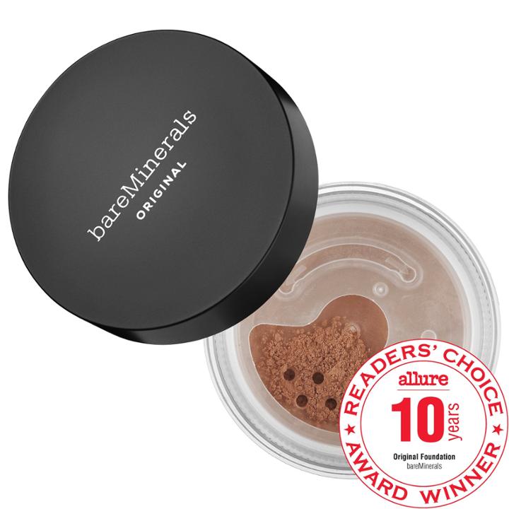 Bareminerals Original Loose Powder Mineral Foundation Broad Spectrum Spf 15 Neutral Dark 24 0.28 Oz
