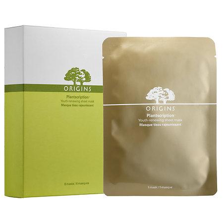 Origins Plantscription&trade; Youth-renewing Sheet Mask 6 Masks