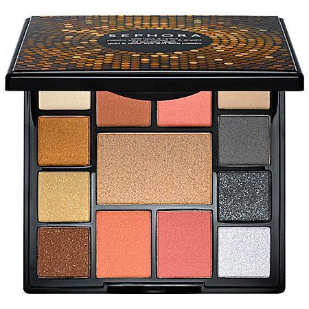 Sephora Collection All Access Glam Gold And Silver Eye And Face Palette