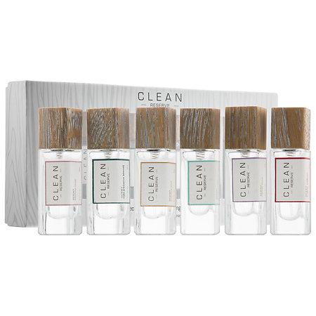 Clean Clean Reserve Six Piece Travel Spray Layering Collection