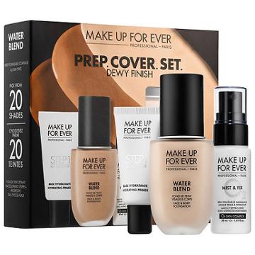 Make Up For Ever Prep. Cover. Set. Customizable Water Blend Face & Body Foundation Set