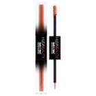 Huda Beauty Matte & Metal Melted Double Ended Eyeshadows Room Service (warm Brown Matte), Do Not Disturb (rose Gold Glitter) 2 X 0.068 Oz