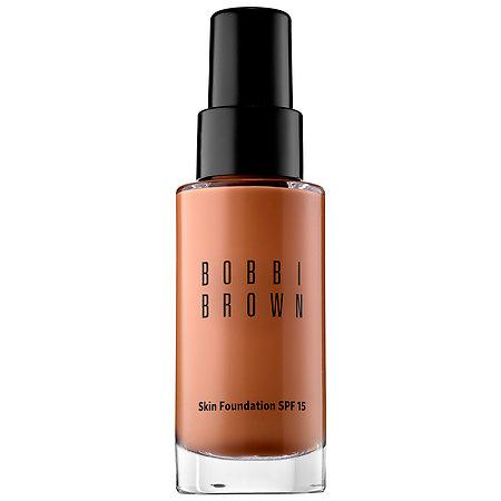 Bobbi Brown Skin Foundation Spf 15 Cool Walnut 8.25 1 Oz/ 30 Ml