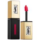 Yves Saint Laurent Glossy Stain Lip Color 201 Dewy Red 0.20 Oz/ 6 Ml