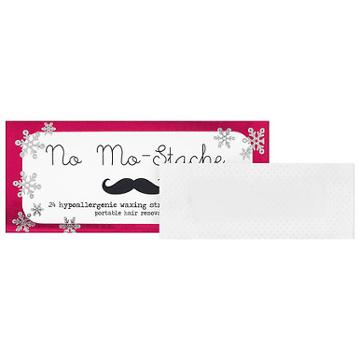 No Mo-stache Portable Lip Wax Kit 24 Waxing Strips