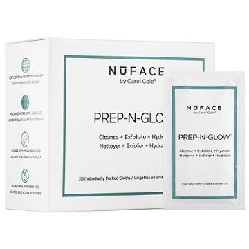 Nuface Prep-n-glow(tm) Cloths 20 Individually Packed Cloths
