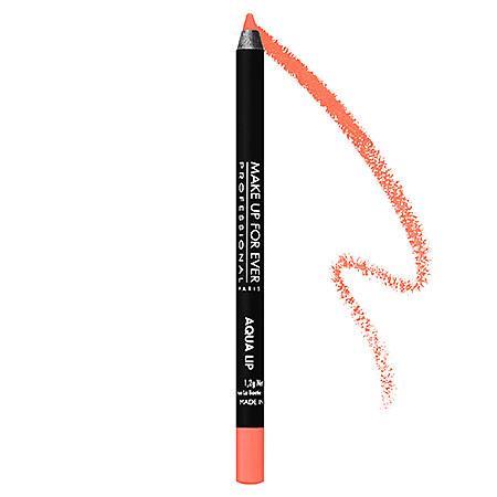 Make Up For Ever Aqua Lip Waterproof Lipliner Pencil Vintage Coral 24c 0.04 Oz