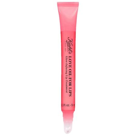 Kiehl's Since 1851 Love Oil For Lips Glow-infusing Lip Treatment Neon Pink 0.3 Oz/ 9 Ml