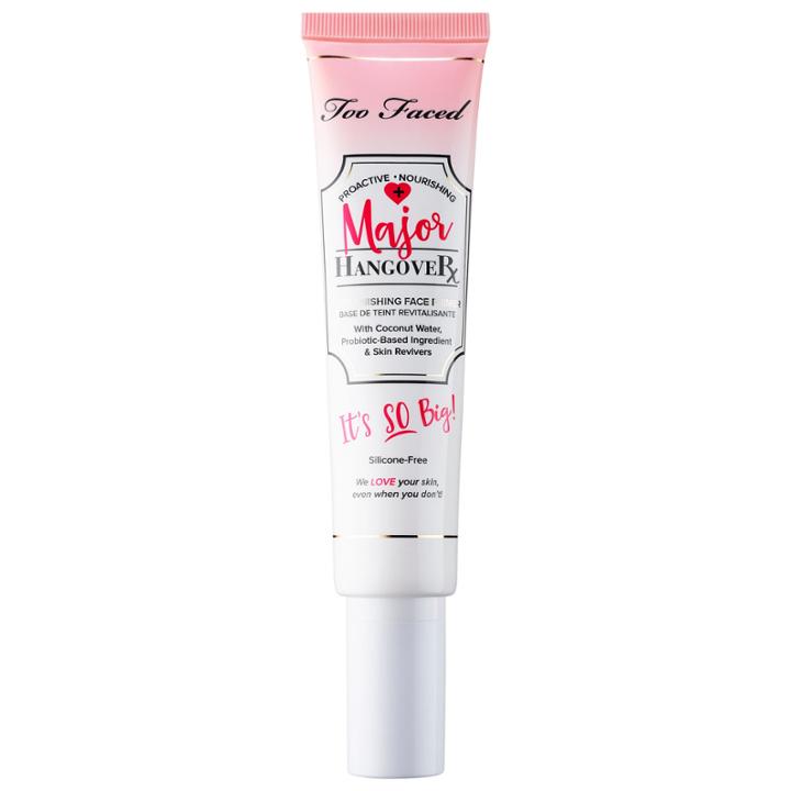 Too Faced Major Hangover Super-sized Replenishing Face Primer 2.1 Oz/ 65 Ml