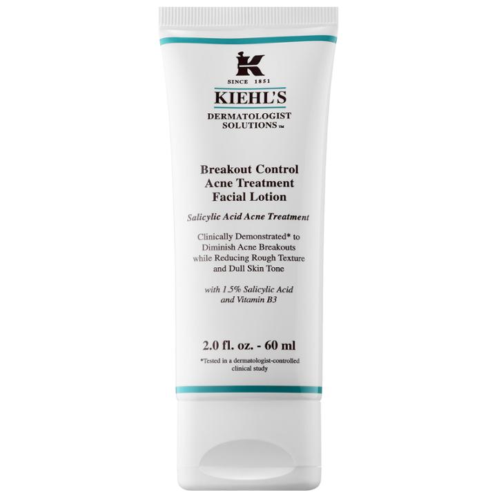 Kiehl's Since 1851 Breakout Control Acne Treatment Facial Lotion 2 Oz/ 60 Ml