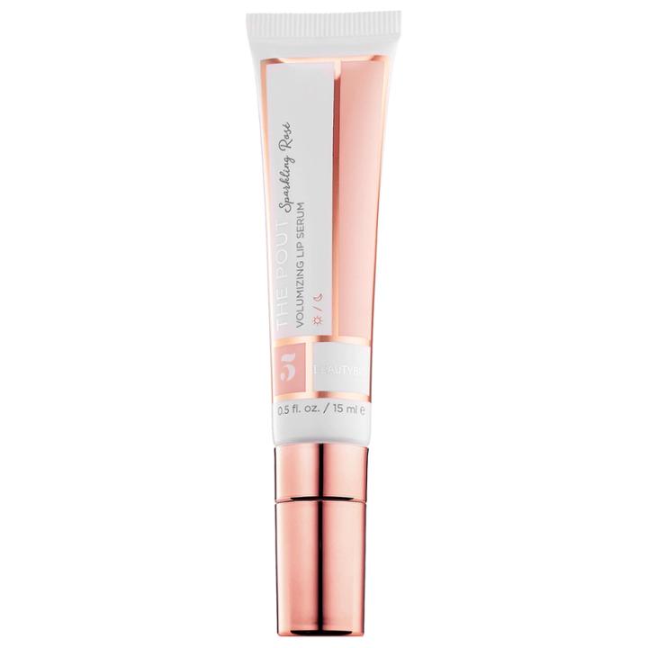 Beautybio The Pout Sparkling Ros Hyaluronic Acid Collagen Plumping Lip Serum 0.5 Oz/ 15 Ml