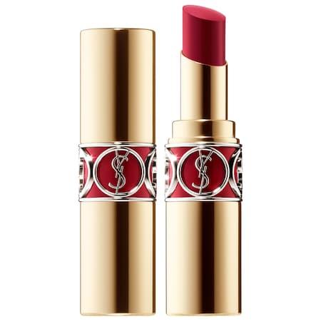 Yves Saint Laurent Rouge Volupte Shine Oil-in-stick Lipstick 84 Red Cassandre 0.15 Oz/ 4.5 G