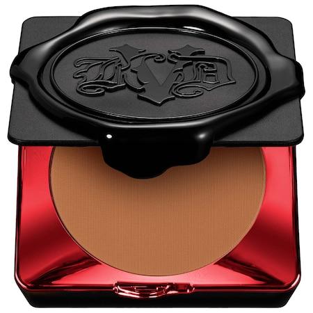 Kat Von D Lock-it Powder Foundation 205 Deep 0.31 Oz/ 9.0 G
