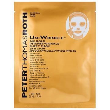 Peter Thomas Roth Un-wrinkle(tm) 24k Gold Intense Wrinkle Sheet Mask 1 Mask
