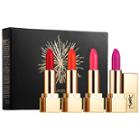 Yves Saint Laurent Rouge Pur Couture Lipstick Set 1 Le Rouge/ 13 Le Orange/ 19 Fuchsia/ 52 Rouge Rose
