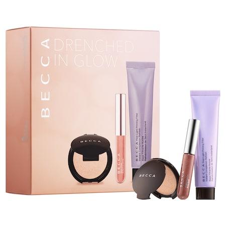 Becca Drenched In Glow Mini Face Set